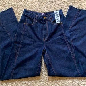 Wide-legged Urban Outfitters Denim Jeans